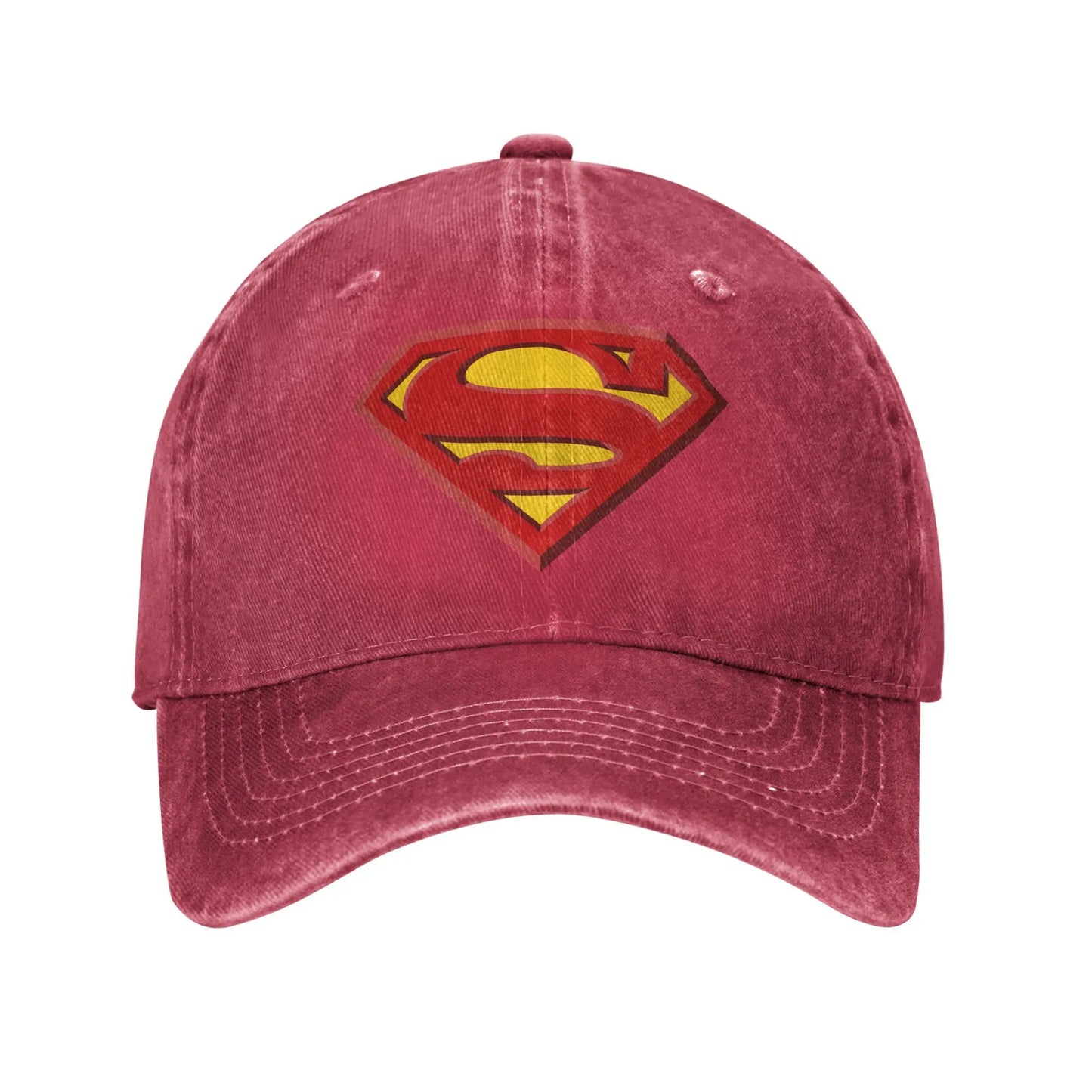 Berretti Da Baseball Unisex Con Logo Superman Estivo Retro Cosplay Stile Vintage Autentico