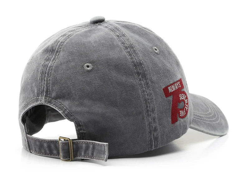 Berretto Da Baseball Unisex Cotone Lavato Con Ricamo Lettere Snapback Estate 2022 Hip Hop Casquette