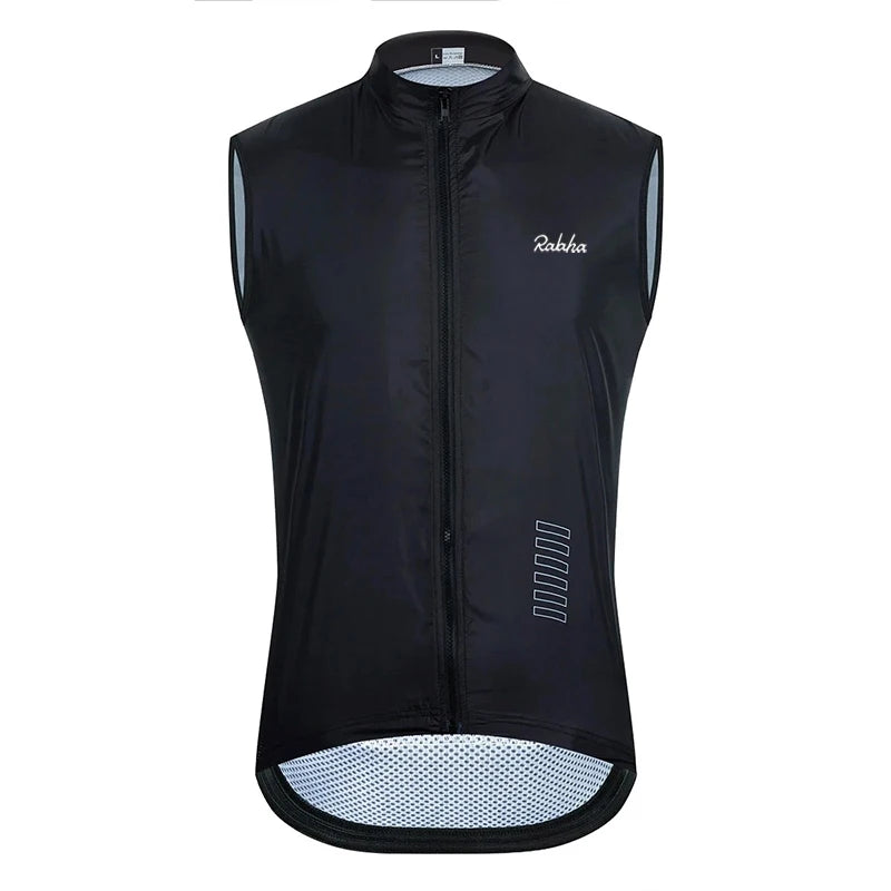 Maglia Ciclismo Uomo Antivento Traspirante Asciugatura Rapida Anti UV Senza Maniche Abbigliamento Bici Estivo Nuovo