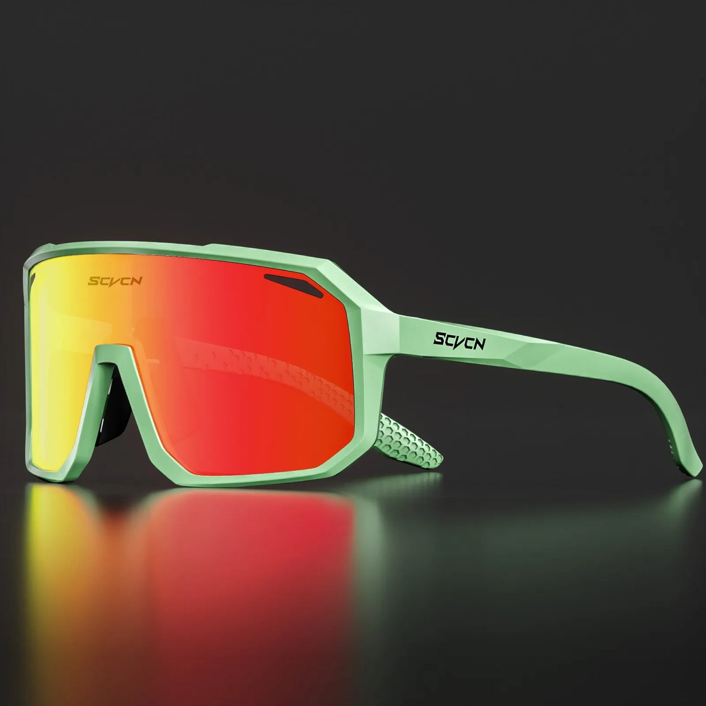 SCVCN Occhiali Da Sole Da Ciclismo UV400 Unisex Per Bici Da Strada All Aperto Sportivi
