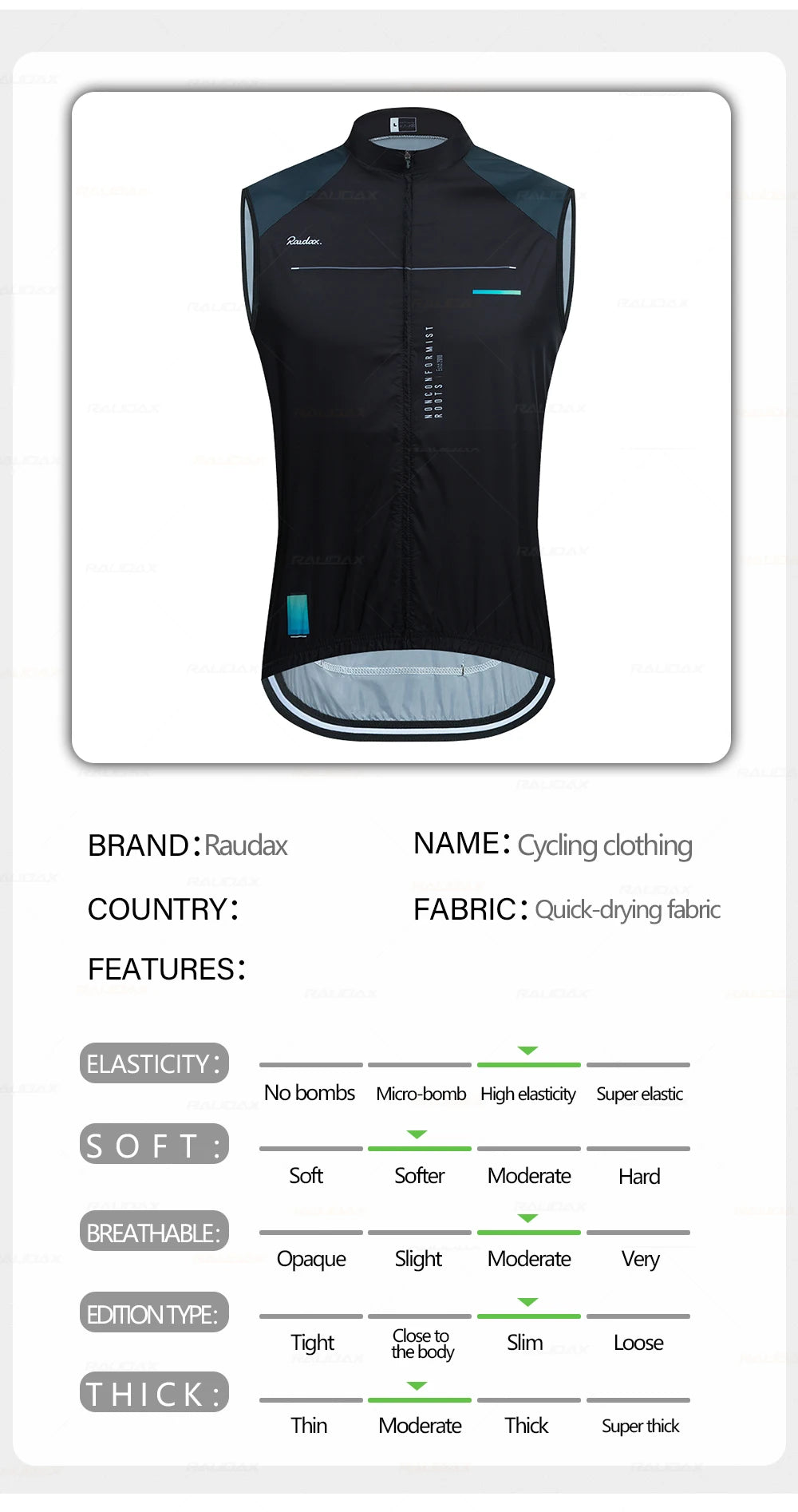 Maglia Da Ciclismo In Rete Nera Senza Maniche Traspirante Antivento Gilet Per Bicicletta