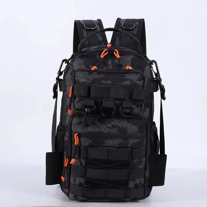 Zaino Tattico Esterno Per Arrampicata Campeggio Trekking Escursionismo Borsa Molle Con Portacanna Da Viaggio A Tracolla