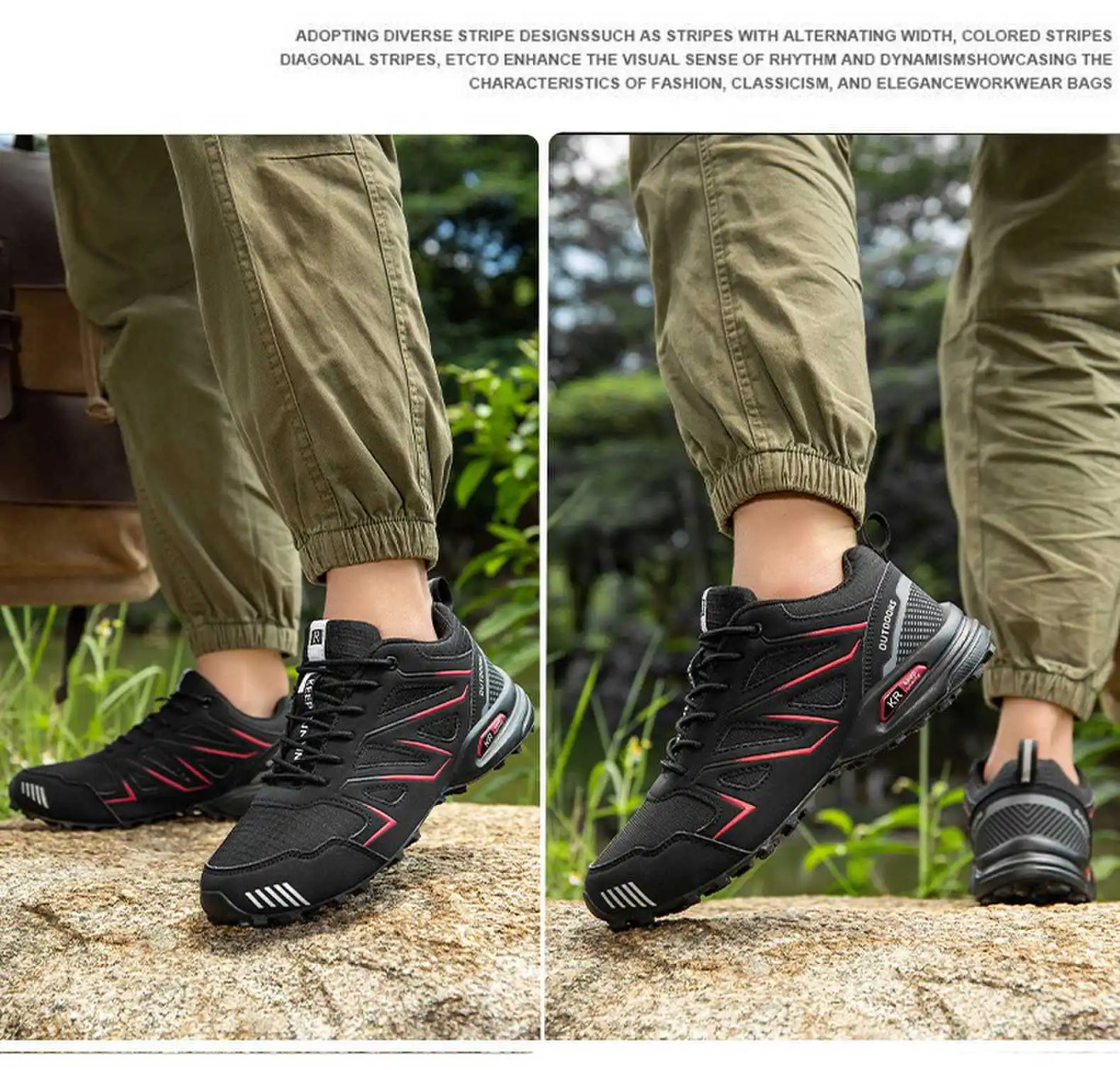 Scarpe Da Trekking Impermeabili Da Uomo Per Esterno Campeggio Scarpe Da Ginnastica Per Montagna Arrampicata