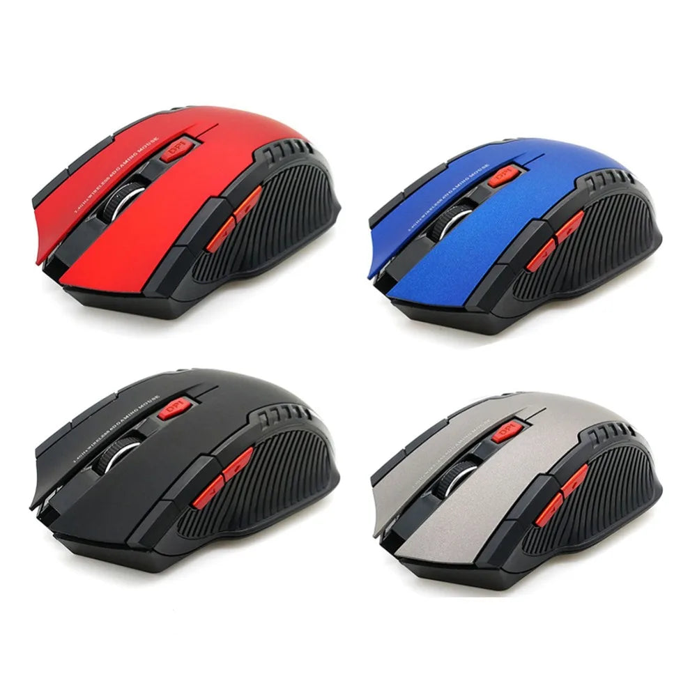113 Mouse wireless Mouse ottico wireless da 2,4 GHz con ricevitore USB Mouse wireless portatile a 6 pulsanti per laptop