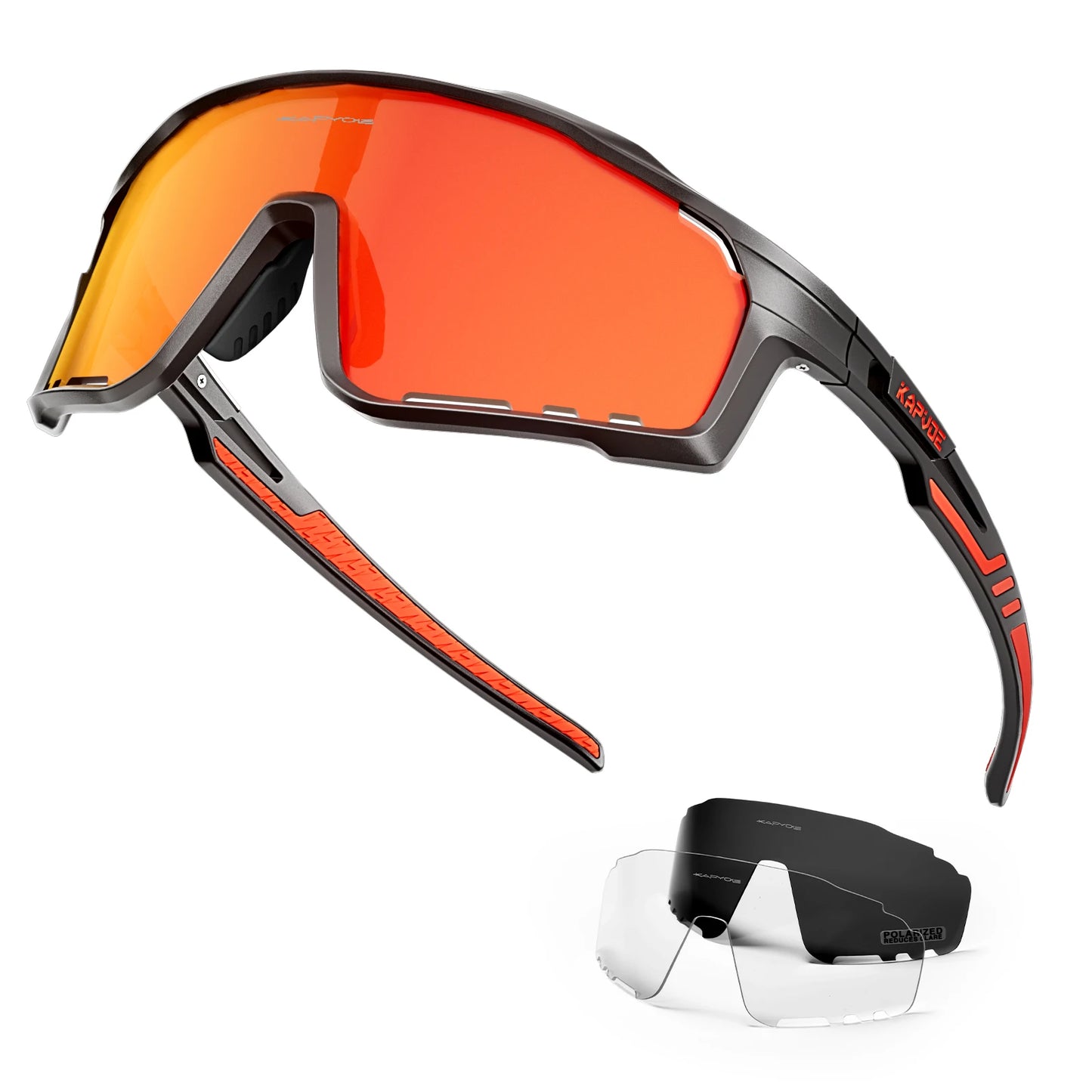Occhiali Da Ciclismo Polarizzati Kapvoe Da Donna UV400 Occhiali Da Sole Per Bicicletta E Esterno Sport Escursionismo