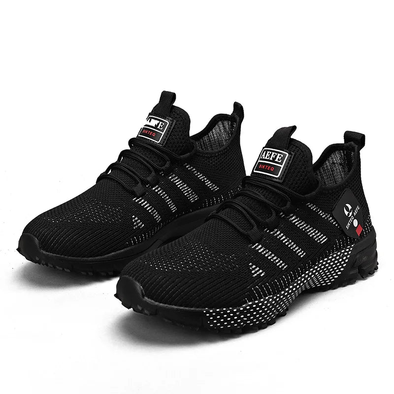 Sneakers Da Uomo Alla Moda In Mesh Traspirante Scarpe Casual Da Corsa Antiscivolo Per Esterno Di Alta Qualità