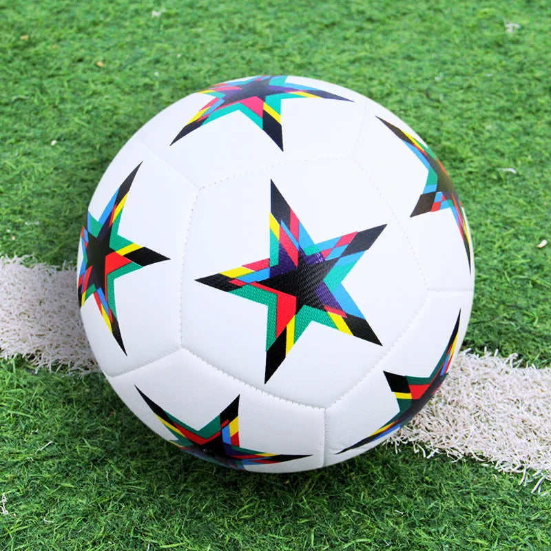 Pallone Da Calcio PU Taglia 5 Per Allenamento Eventi Europei Controllo Resistenza Professionale