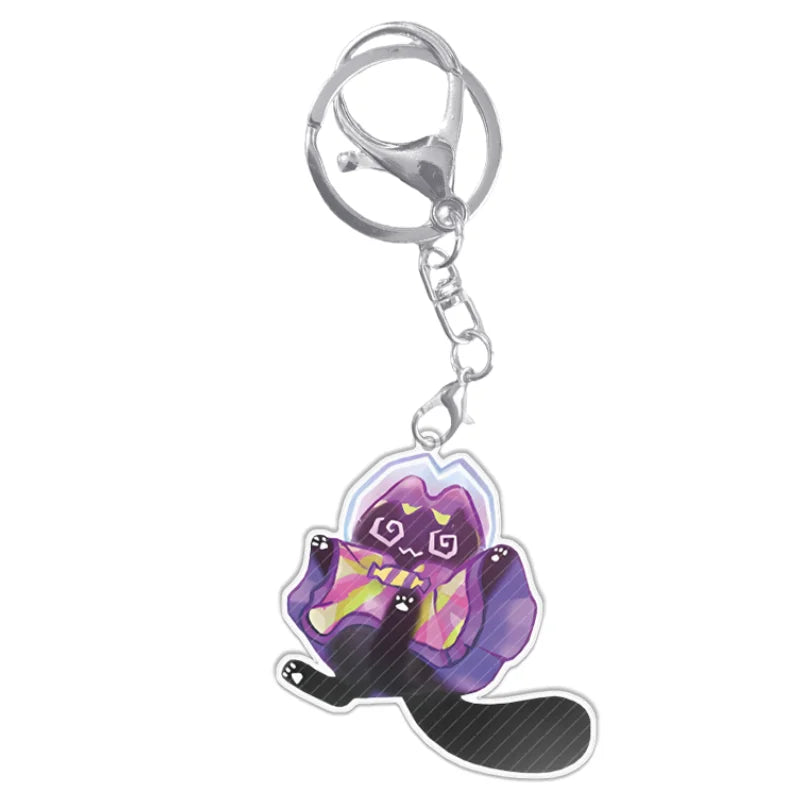 Portachiavi YuGiOh Mago Nero Ragazza Acrilico Ciondolo Zaino Decorazione Giocattolo Anime Regalo