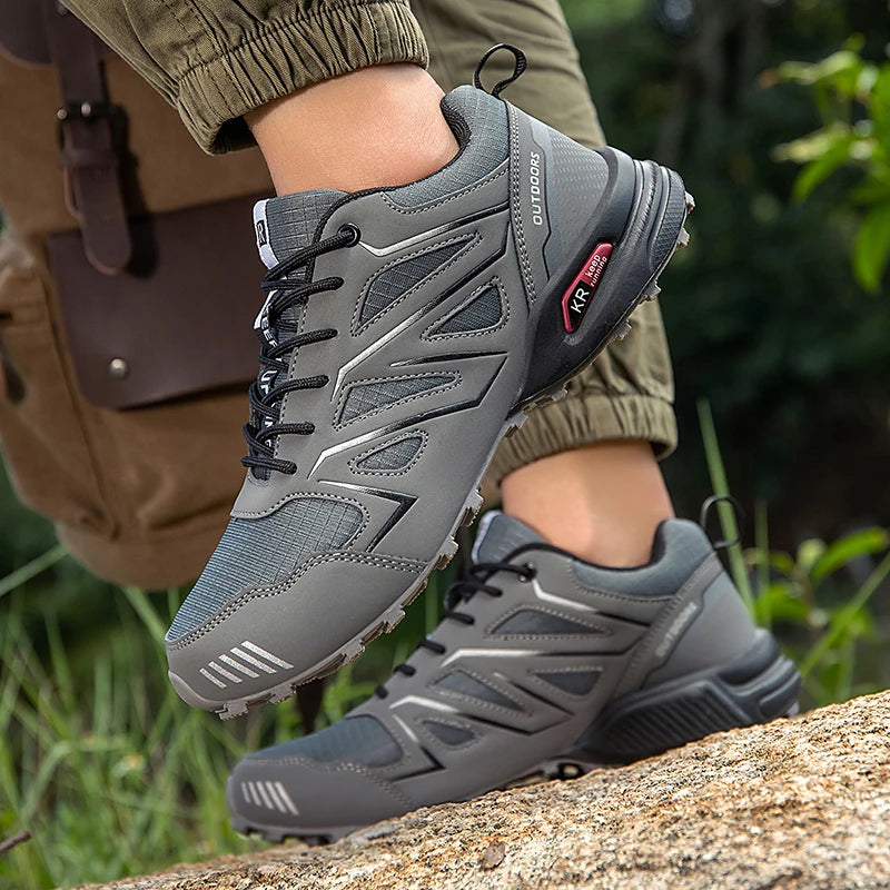 Scarpe Da Trekking Da Uomo Impermeabili Antiscivolo Per Tutti I Terreni Campeggio Allenamento Ciclismo