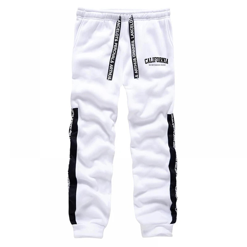 Tuta Sportiva Da Uomo Alla Moda Con Stampa Felpa Con Cappuccio E Pantaloni Per Attività All Aperto Jogging