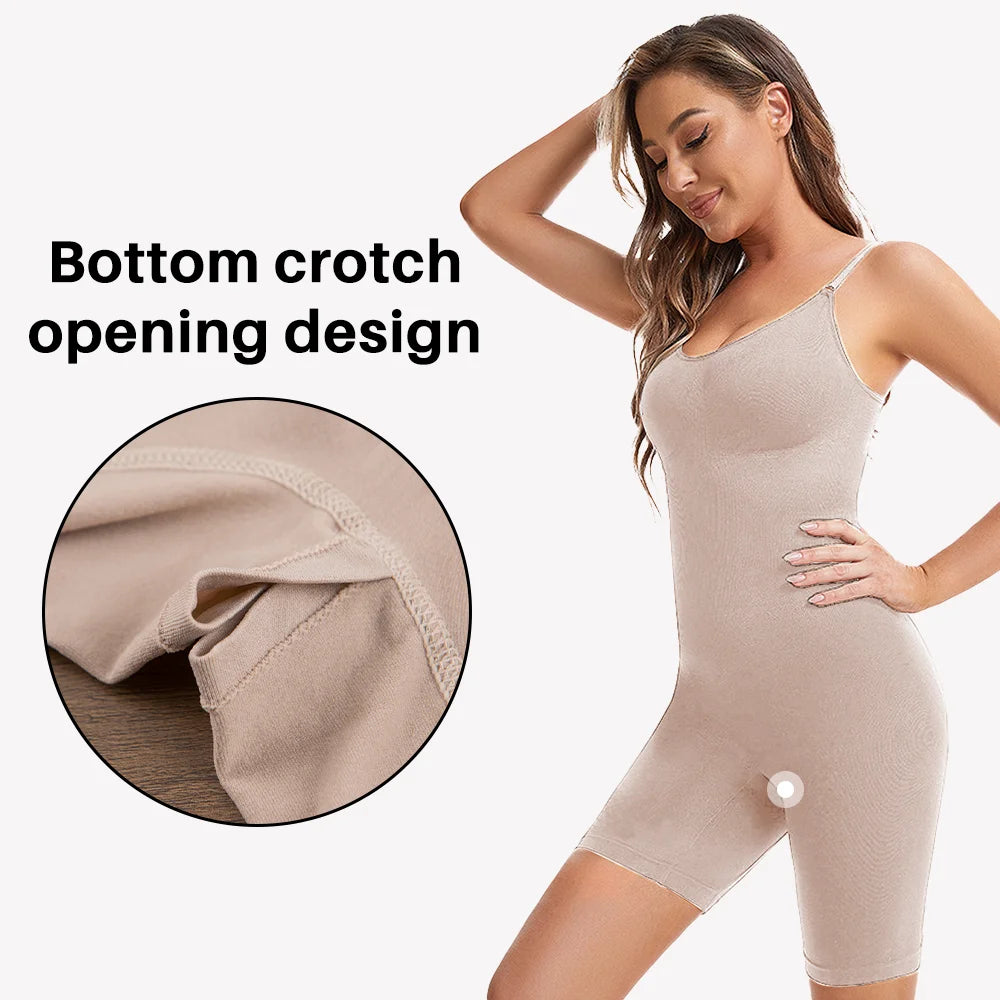 1PC Copertura Completa Shapewear Body Coscia Sottile Body Suit Schiena Bassa Shaper Del Corpo Senza Soluzione di Continuità Shapers Più Sottile Sicuro Biancheria Intima Tuta