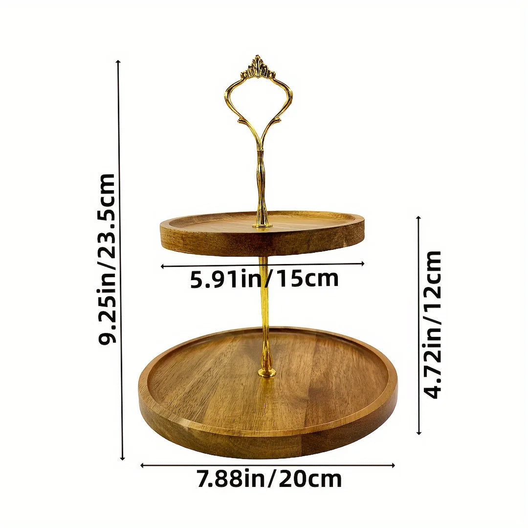 Piatto Di Frutta Giapponese In Legno Massello Rotondo Vassoio Snack Multidimensionale Ad Alto Valore Allingrosso