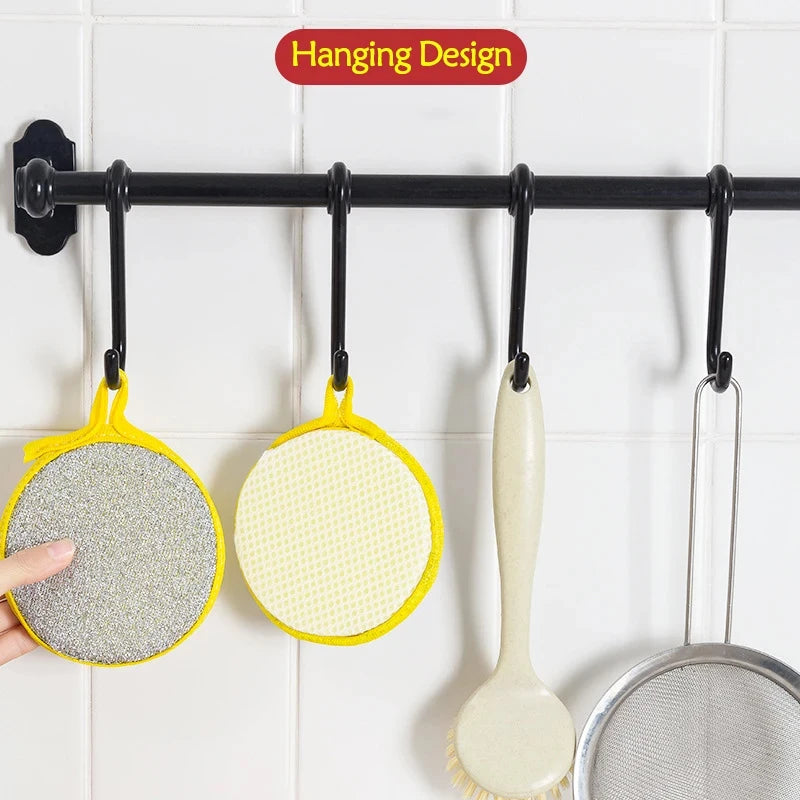 Set Spugne Doppio Lato Per Lavare I Piatti 5 10 20 Pezzi Spugne Cucina Per Pulizia Della Casa Utensili Da Cucina
