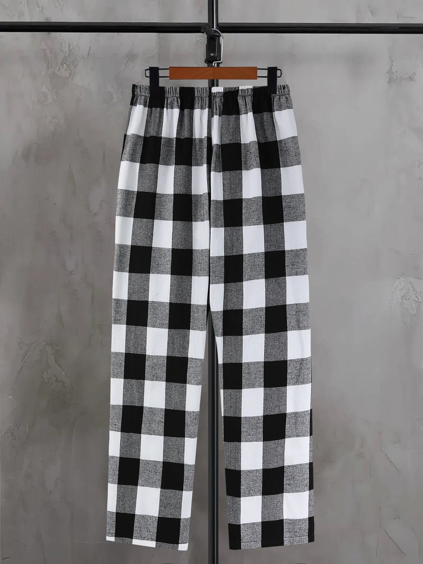 Pantaloni A Quadri Con Coulisse Unisex Primavera Estate Larghi E Casual A Gamba Larga