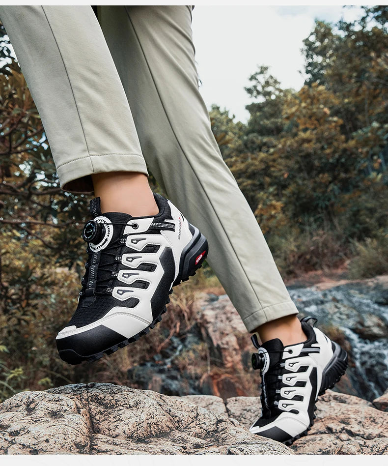 Scarpe Da Trekking Da Uomo In Pelle Scamosciata Esterno Scarpe Da Ginnastica Tattiche Da Caccia Resistente All Usura