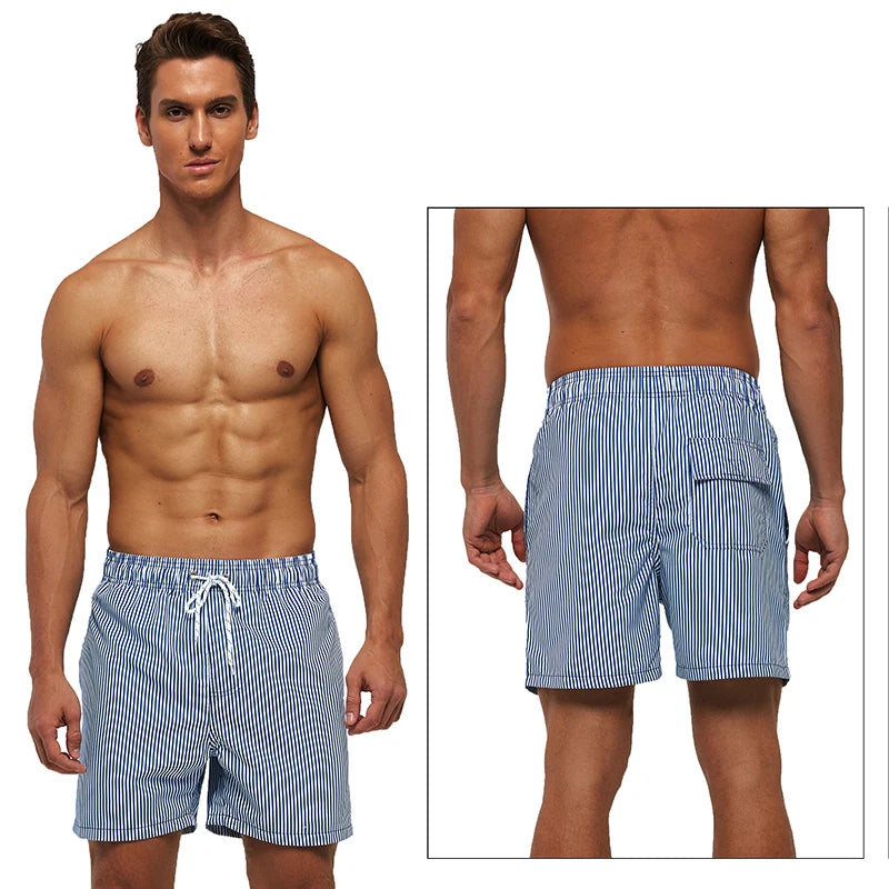 Datifer Pantaloncini Estivi Da Uomo Con Stampa Da Spiaggia Per Surf E Allenamento Fitness Con Tasche