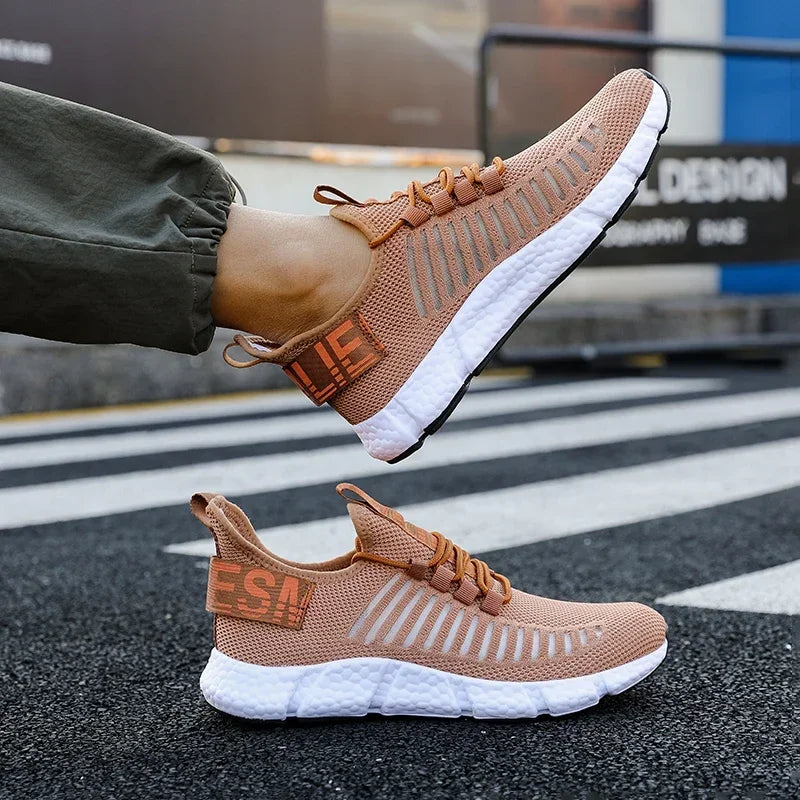 Scarpe Da Ginnastica Estive Da Uomo Traspiranti In Mesh Leggero Per Allenamento E Tennis Eleganti Spedizione Gratuita