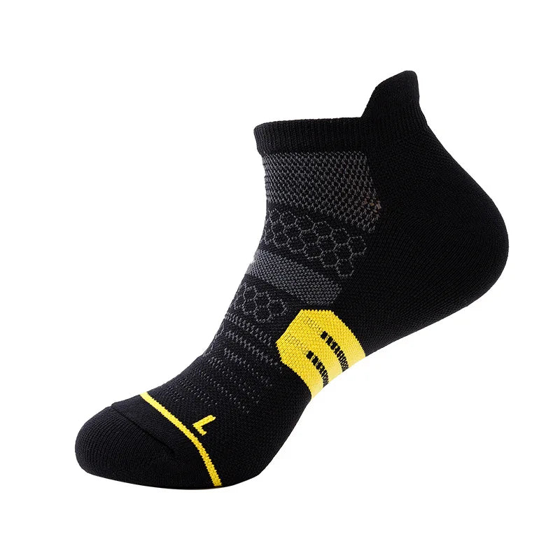 Calzini Sportivi Uomo Caviglia Alta Compressione Con Protezione Per Corsa Cotone Nylon Stile 41