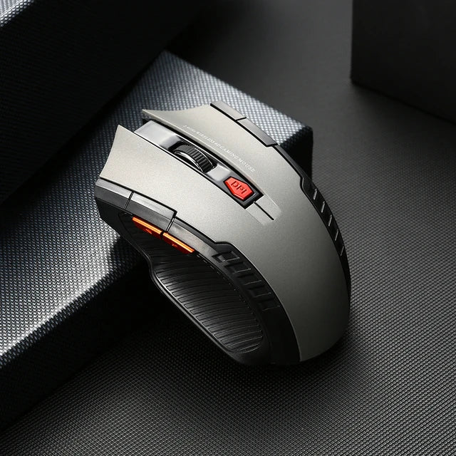 113 Mouse wireless Mouse ottico wireless da 2,4 GHz con ricevitore USB Mouse wireless portatile a 6 pulsanti per laptop