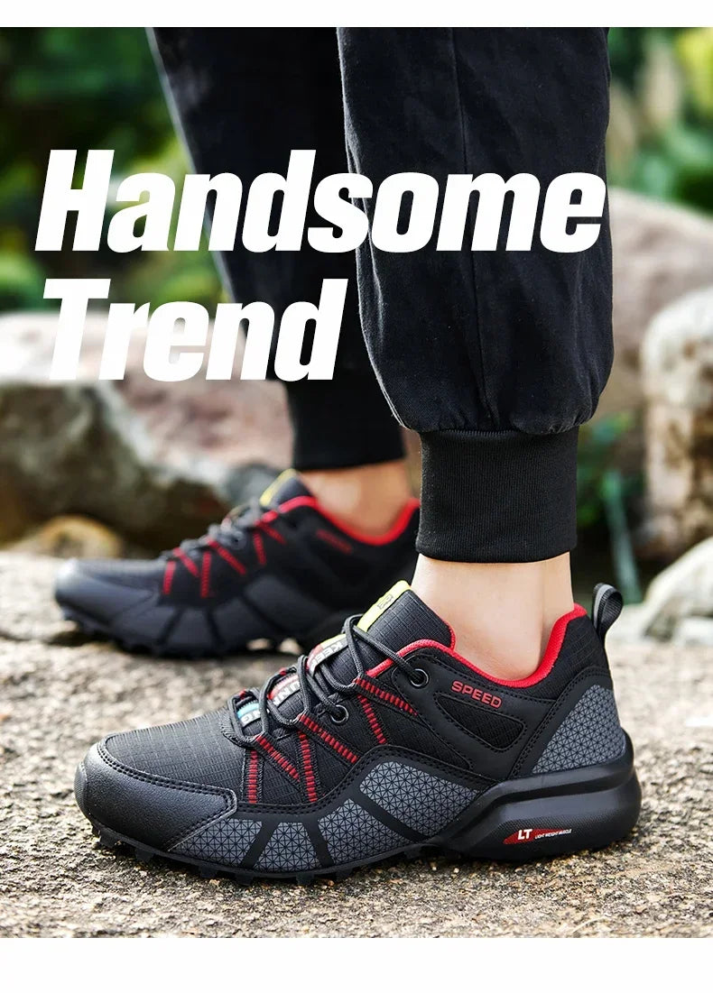 Scarpe Da Trekking Per Uomo Con Lacci Scarpe Da Montagna Per Escursionismo E Ciclismo Leggere E Resistenti