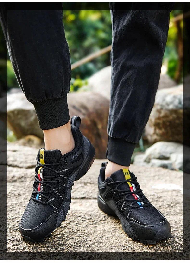 Scarpe Da Trekking Per Uomo Con Lacci Scarpe Da Montagna Per Escursionismo E Ciclismo Leggere E Resistenti