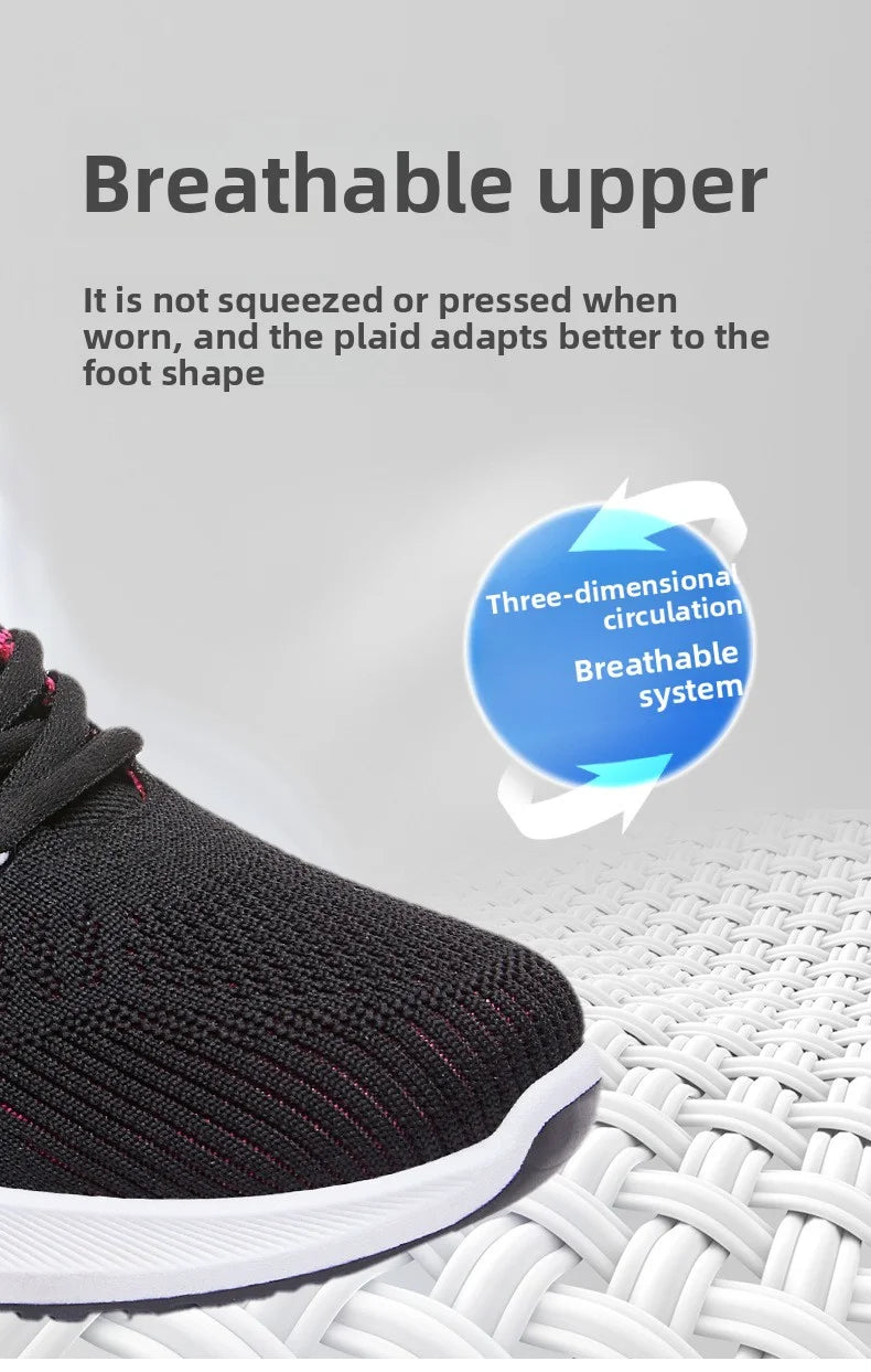 Scarpe Da Ginnastica Da Donna Vulcanizzate Air Mesh Morbide E Leggere Con Plateau Basso Da 1 A 3 Cm Lacci Scarpe Casual