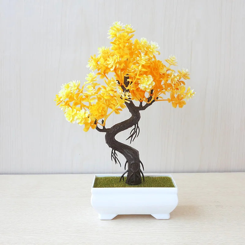 Piante Artificiali Bonsai In Vaso Piccolo Decorazione Da Giardino Zen Per Interni Tavolo Albero Finto Ornamentale