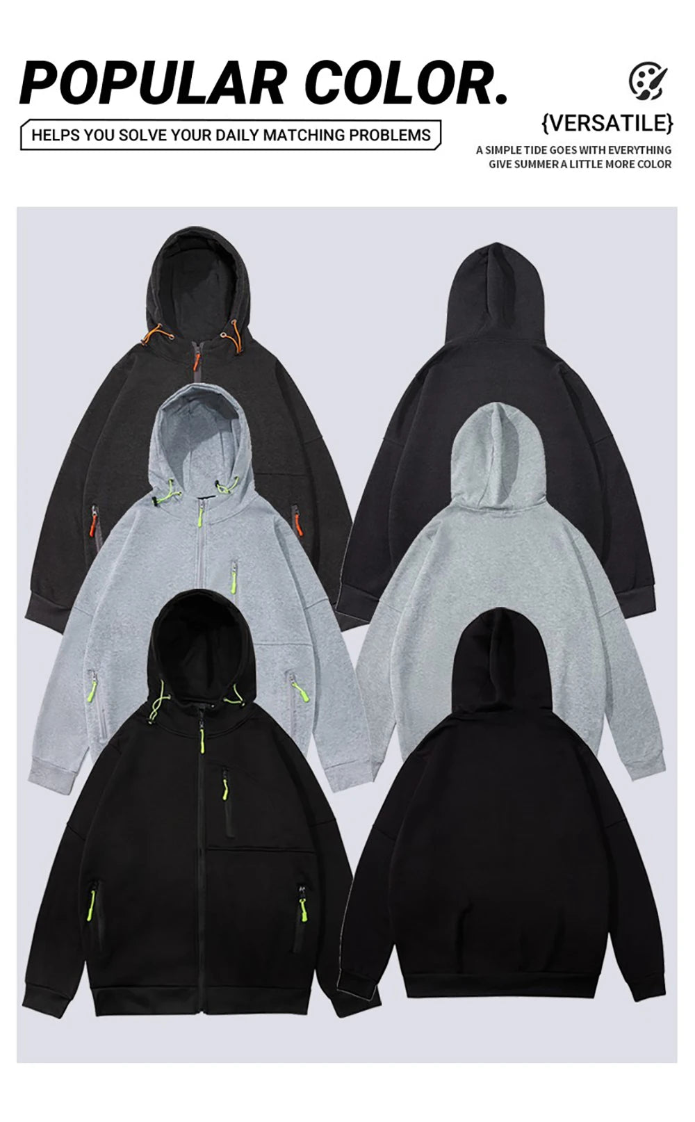 Giacche Con Cerniera Stampate Alfabeto Artistico Marocco Per Uomo Streetwear Autunno Pullover In Pile Casual