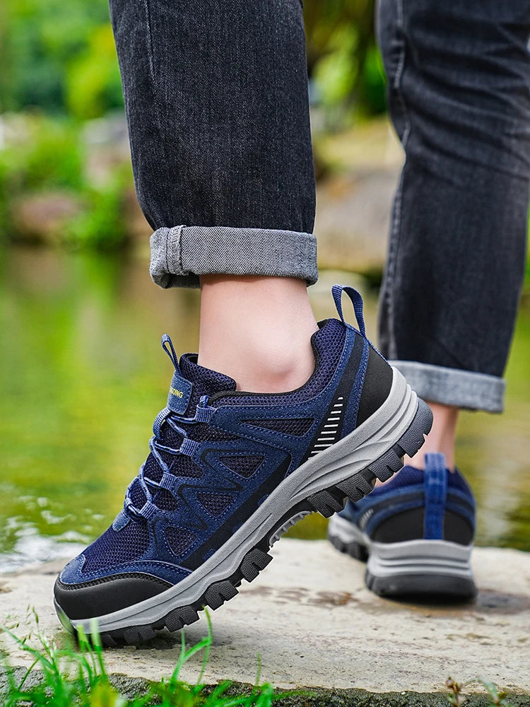 Scarpe Da Trekking Grandi Da Uomo Per Lavoro All Aperto Comode E Resistenti All Usura Sneakers Casual Traspiranti