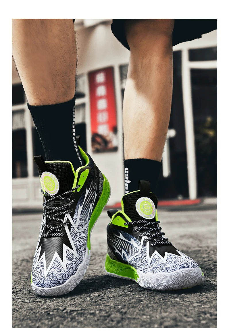 Scarpe Da Basket Professionali Da Uomo Per Allenamento Di Alta Qualità Imbottite E Impermeabili Da Campo Unisex