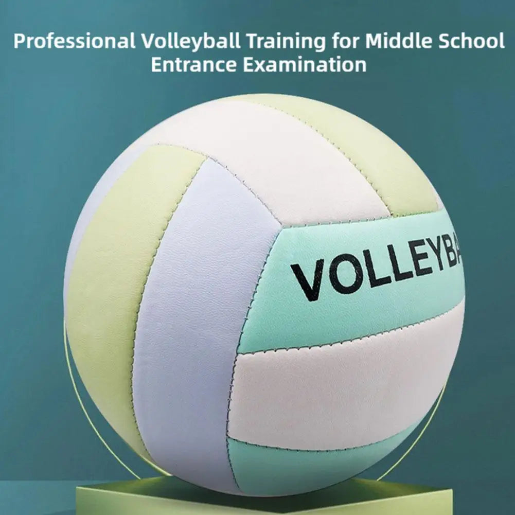 Nuovo Pallone Da Pallavolo Ufficiale Misura 5 Per Allenamento Indoor Outdoor Beach Volley Principianti Spedito Sgonfio
