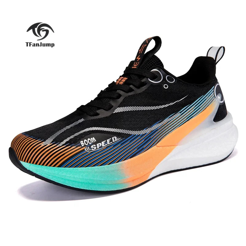 Scarpe Da Corsa Professionali Per Maratona In Carbonio Unisex Ultraleggere Con Assorbimento Degli Urti E Supporto Stabile
