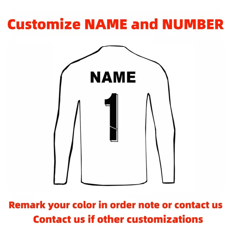 Maglie Da Portiere Da Calcio Per Bambini Adulti Personalizzate Tuta Portiere A Maniche Lunghe Uniforme Da Calcio