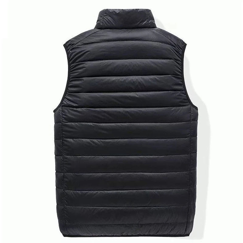 Gilet Uomo Animal Game Leggero In Poliestere Con Cerniera Tasche Capispalla Autunno Pratico