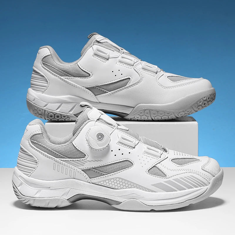 Scarpe da Badminton con Allacciatura Rapida Uomo e Donna Allenamento Ginnastica Antiscivolo Ammortizzanti Pallavolo