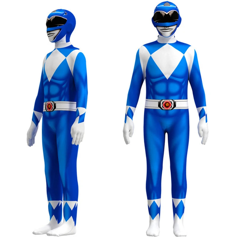 Costume Cosplay Morpher Supereroe Samurai Sentai Shinkenger Rangers Halloween Maschera Per Uomo Ragazzo