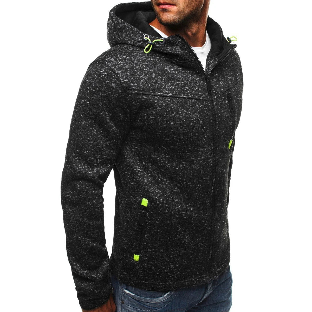 MRMT 2026 Felpa Con Cappuccio Da Uomo Jacquard In Pile Morbida E Calda Ideale Per Inverno E Abbigliamento Casual
