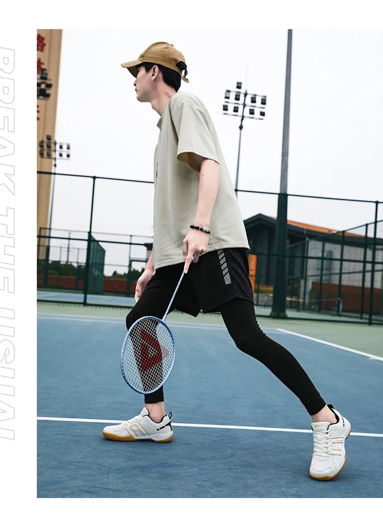 Scarpe Professionali Da Badminton Unisex Leggere Antiscivolo Per Campi Indoor Pickleball Tennis Da Tavolo E Pallavolo