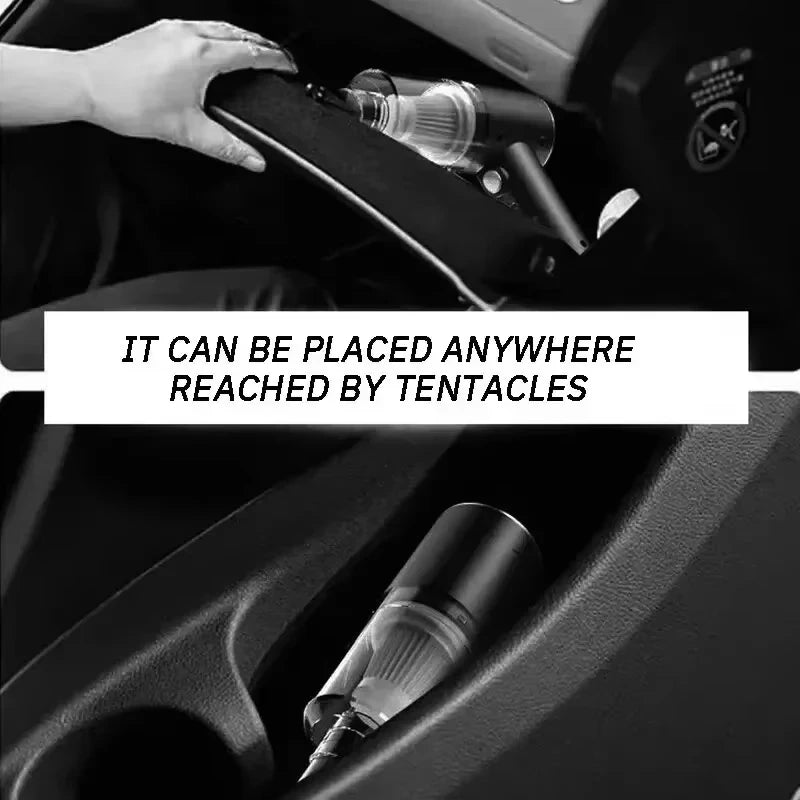 Aspirapolvere Per Auto Senza Fili Potente 2900000 Pa USB Ricaricabile 4 In 1 Portatile Per Automobilisti Soffiante