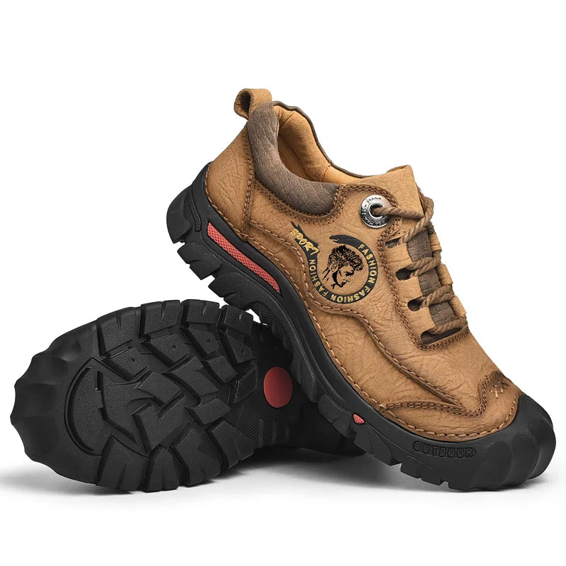Scarpe Da Trekking Da Campeggio In Vera Pelle Uomo Scarpe Da Ginnastica Sportive Da Uomo Per Tempo Libero
