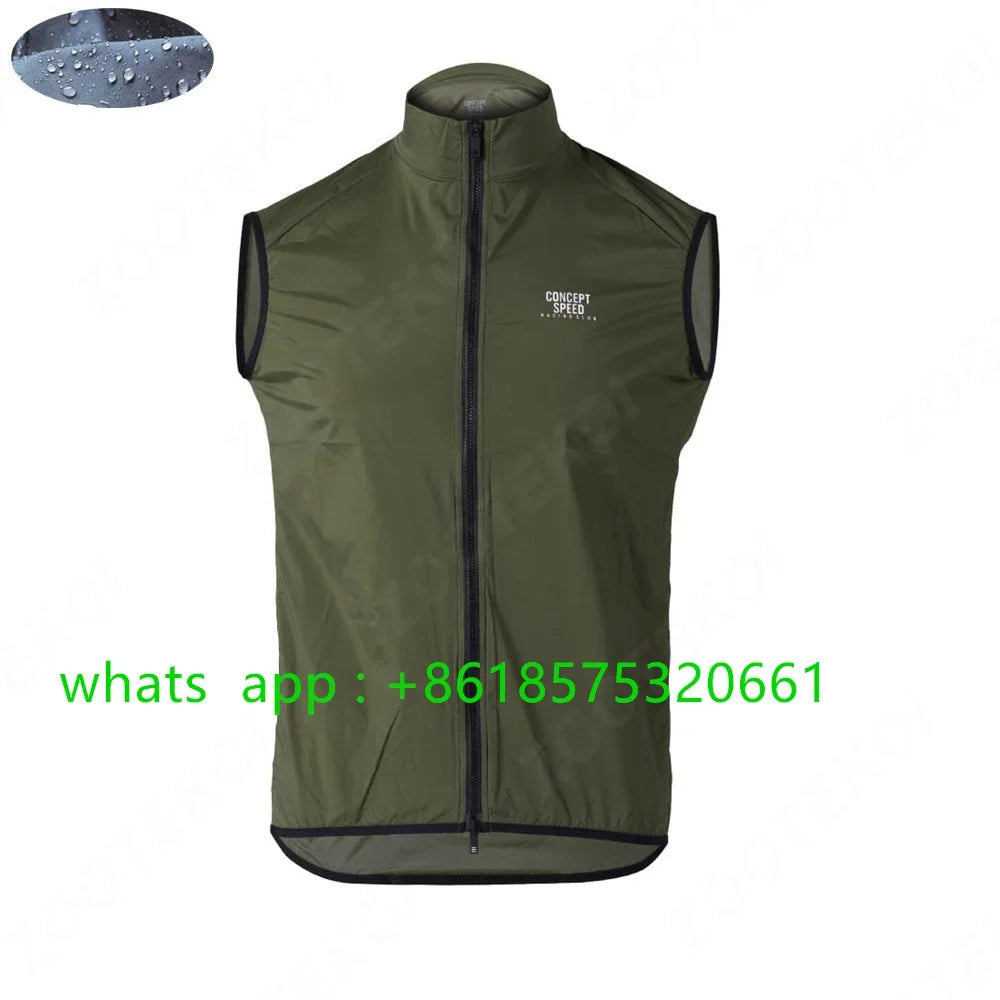 Concept Speed Nuova Giacca Da Ciclismo Unisex Impermeabile A Vento Ultraleggera Maniche Lunghe Per Bici Estivo MTB