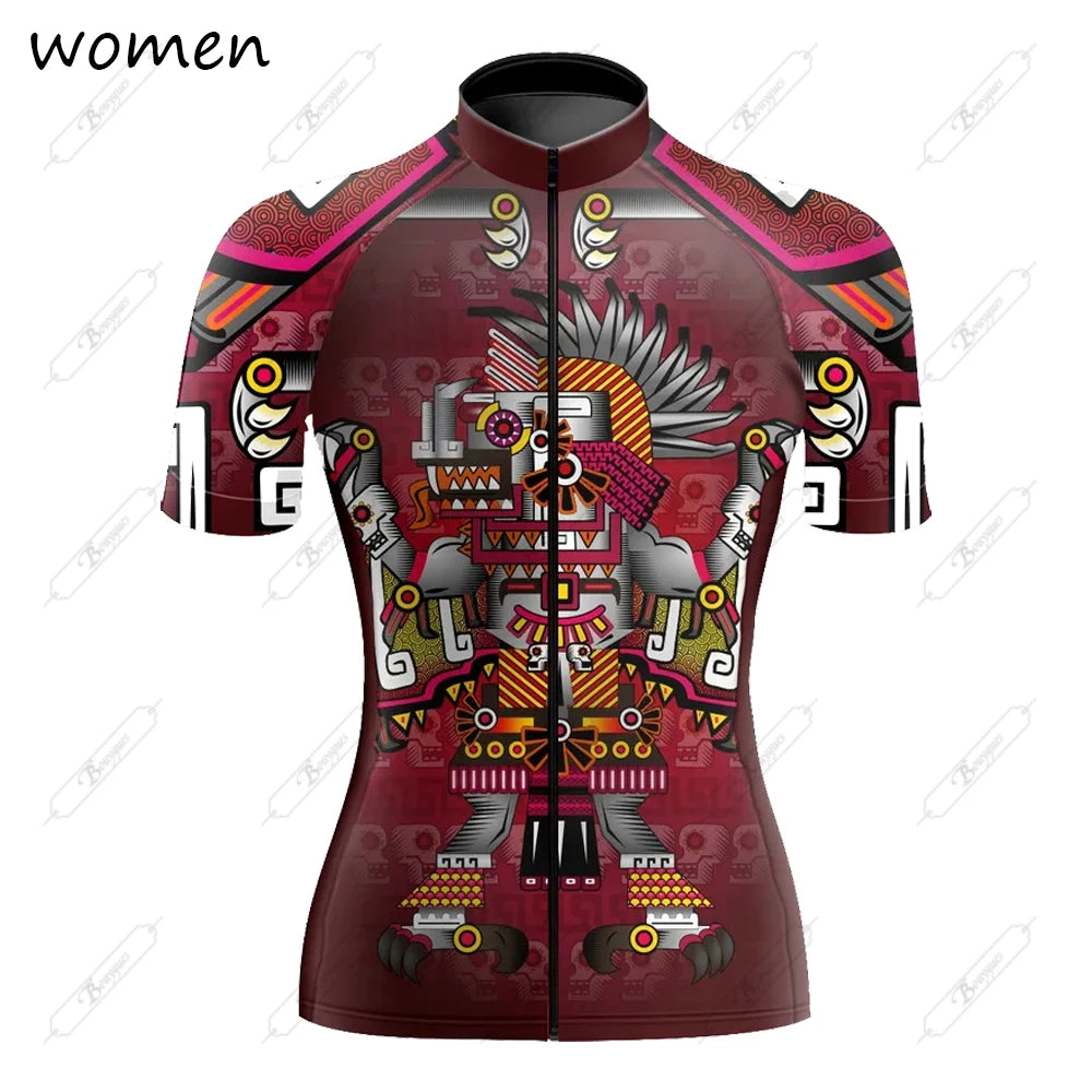 Maglia Da Ciclismo Donna Estate Premium Traspirante Team Racing Abbigliamento Da Ciclismo Maglia Da Bici Corta