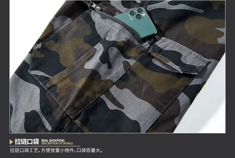 Pantaloncini Cargo Mimetici Da Uomo Con Tasche Estivi 2025 Pantaloni Corti Da Uomo Abbigliamento Maschile
