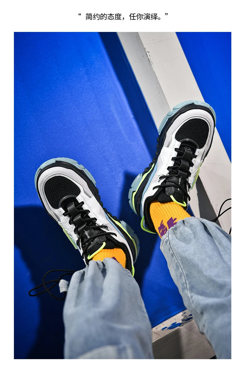 Scarpe Da Uomo Sneakers Tenis Di Lusso Traspiranti Scarpe Casual Da Corsa Moda Trainer Race