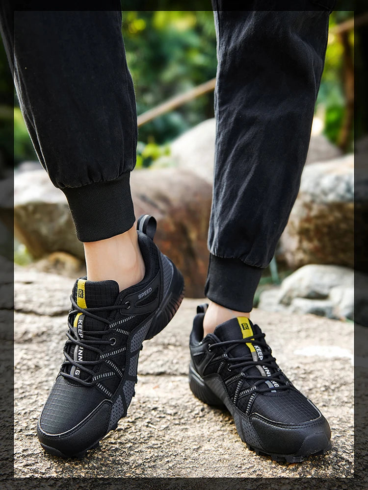 Scarpe Da Trekking Da Uomo Antiscivolo In Rete Traspirante Per Tutti I Terreni Esterni Impermeabili