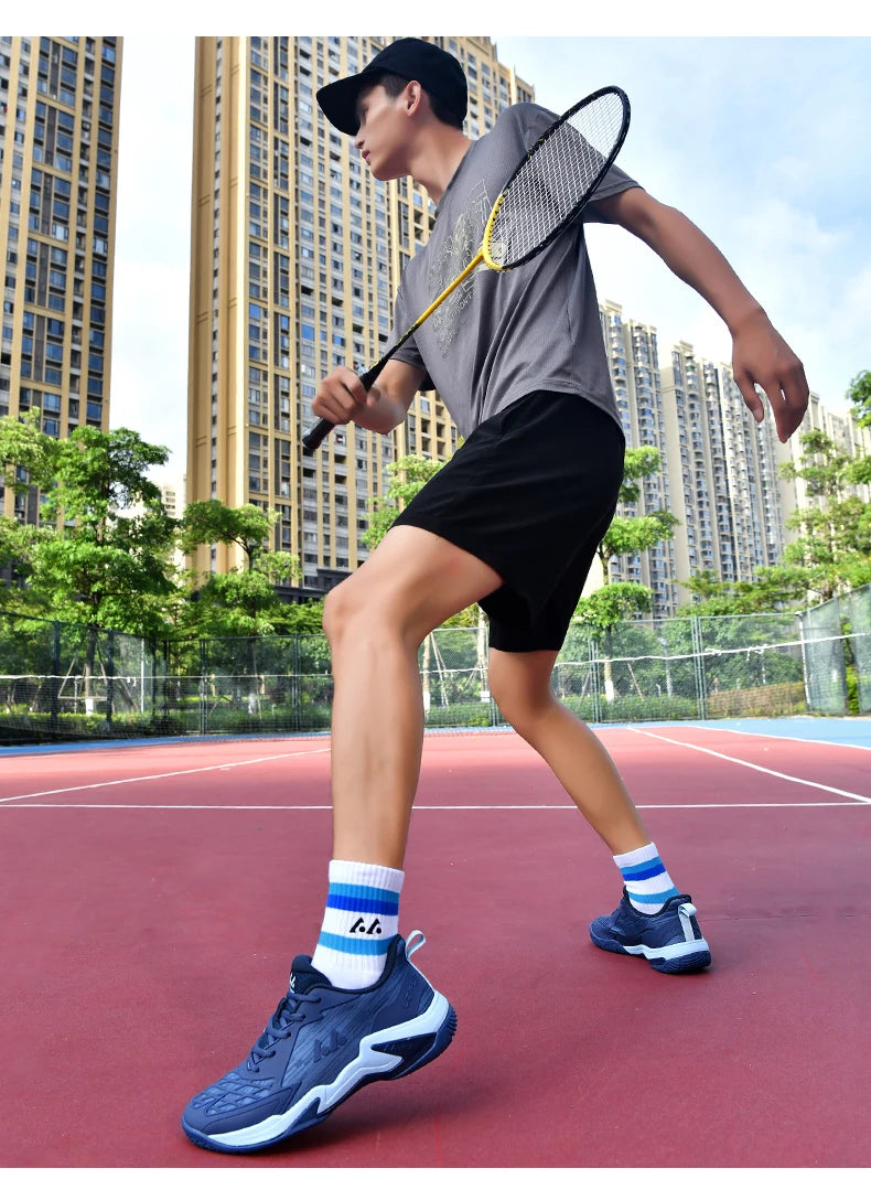 Scarpe Da Uomo Multisport Alte Prestazioni Resistente All Usura Per Tennis Badminton Ping Pong Pallavolo
