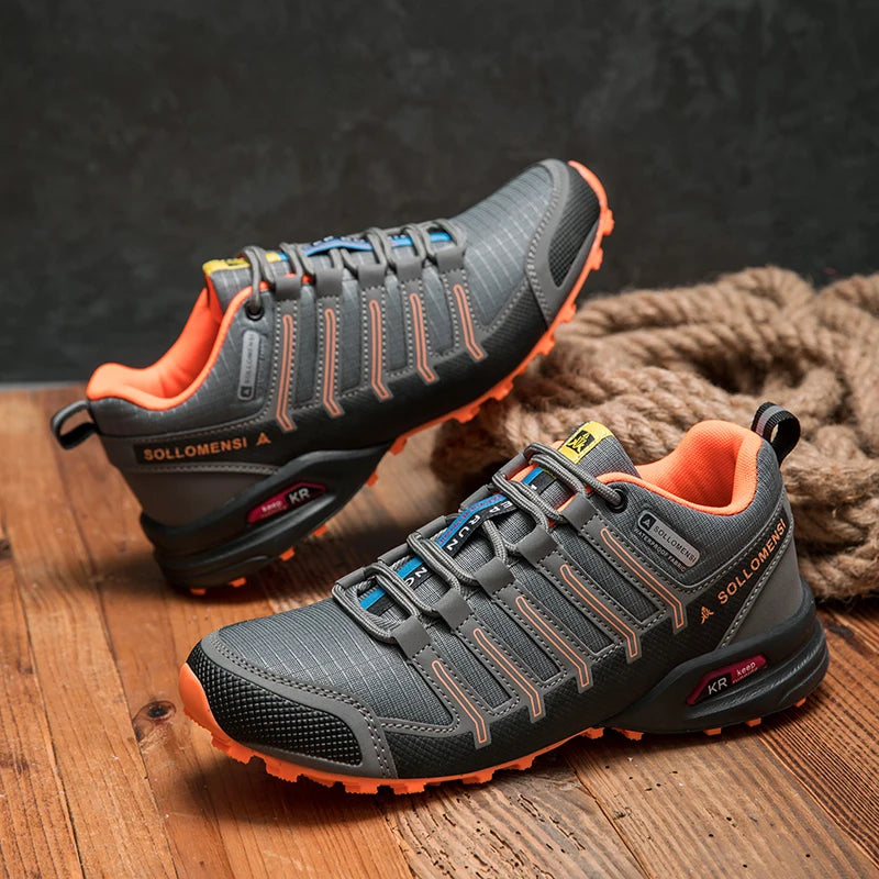 Scarpe Da Trekking Uomo Traspiranti In Rete Antiscivolo Per Terreni Misti All Aperto Resistente All Usura Esterni