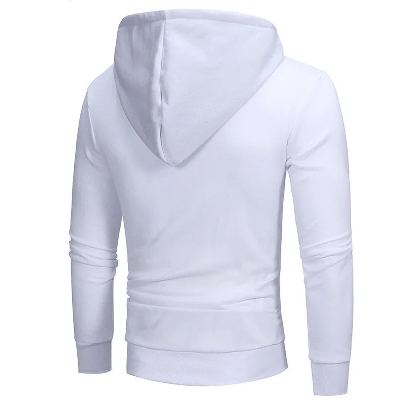 Felpa con Cappuccio Uomo e Pantaloni 2 Pezzi Tuta Sportiva Jogging Set Primavera Autunno Abbigliamento Casual