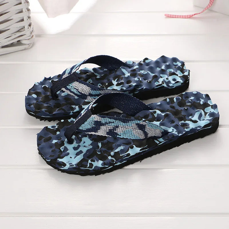 Pantofole Casual da Uomo Infradito Sandali Spiaggia Piatti Estivi Antiscivolo per Casa Interni Pantofola Uomo