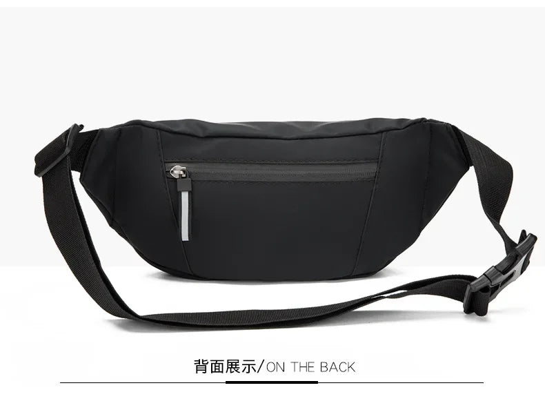 Impermeabile Borsa da Cintura Uomo Marsupio Esterno Tracolla Sportiva Per Viaggio e Attività all Aperto